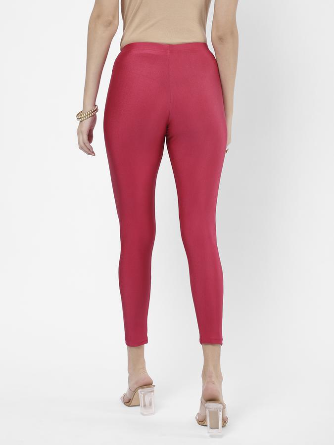 R&B Women Fuchsia Churidars & Leggings image number 2