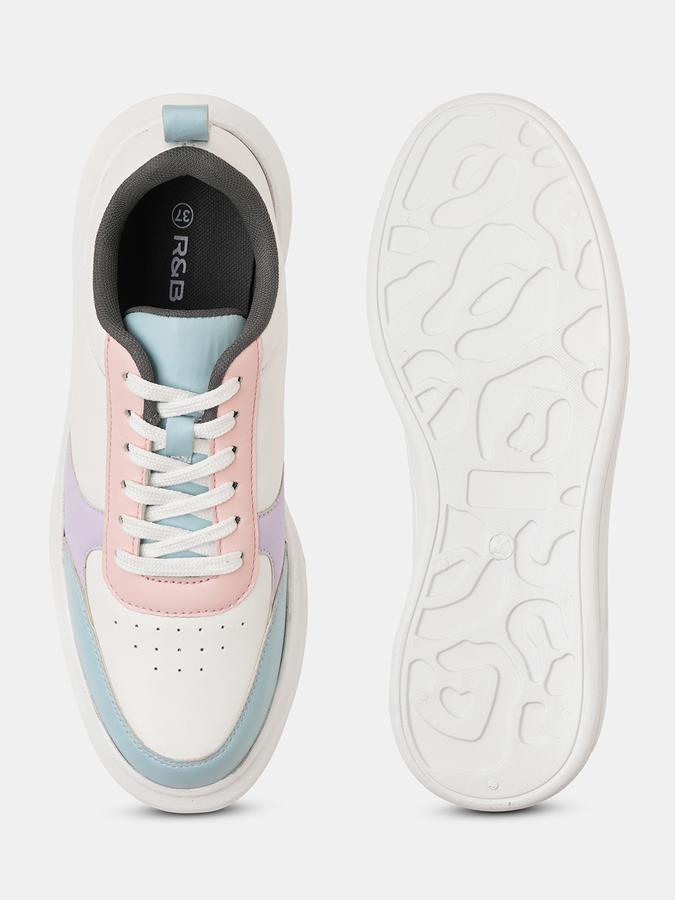 R&B Women Blue Casual Shoes image number 3