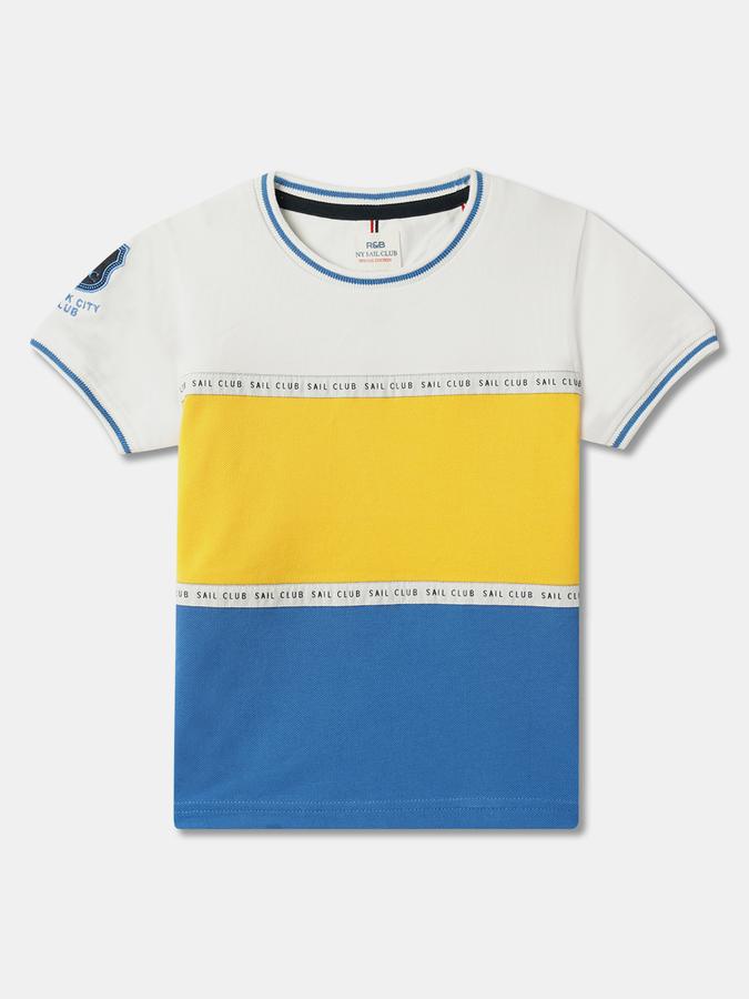Boys Regular Fit Short Sleeve Crew Neck T-Shirt