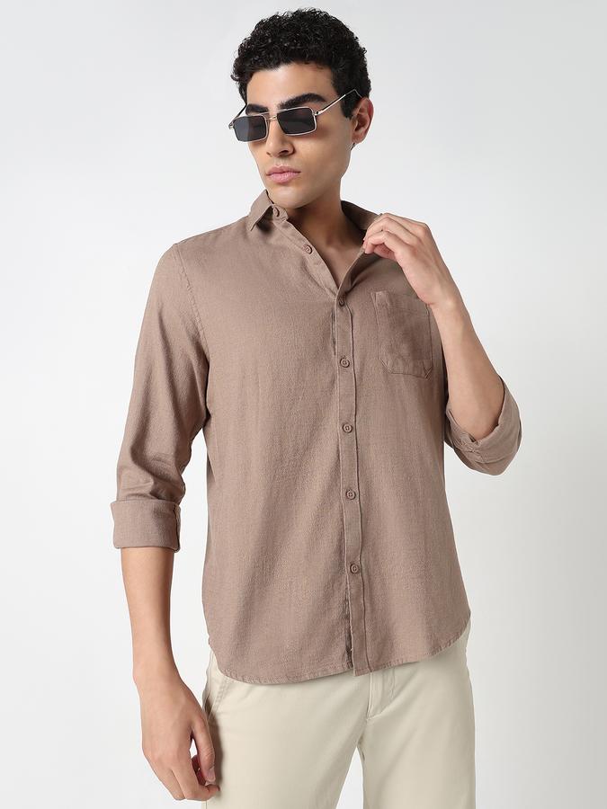 Men Solid Casual Shirt 