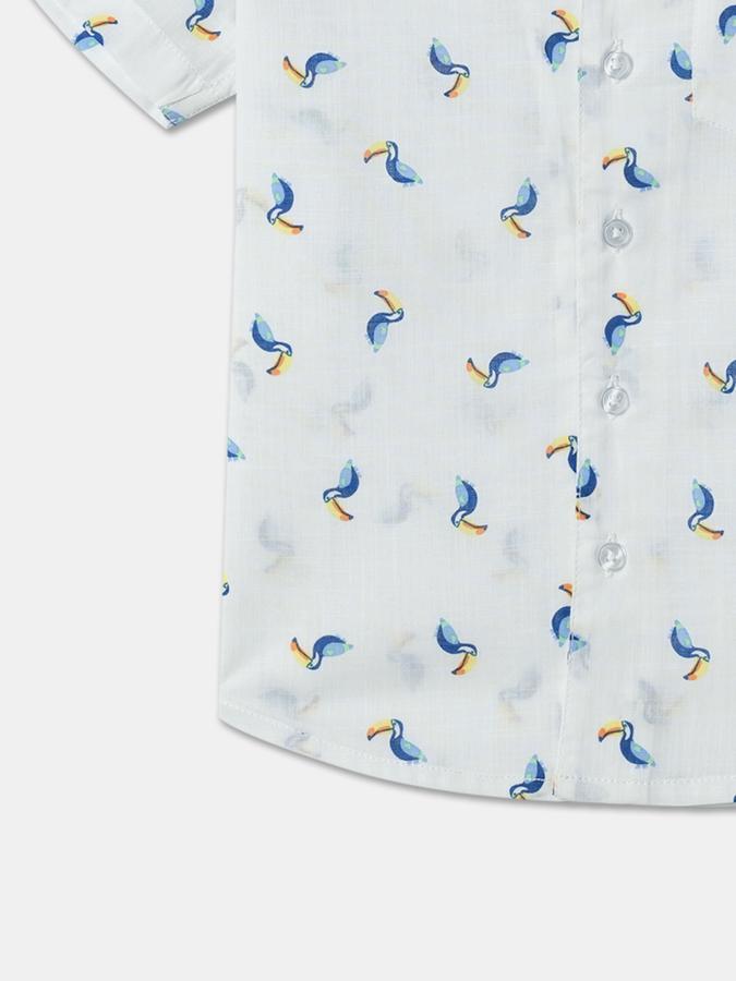 R&B Boys All Over Printed Shirt image number 3