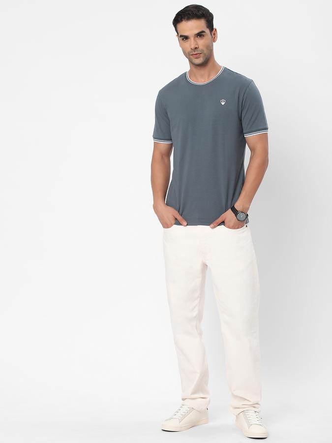 Men Logo Print Regular Fit T-Shirt image number 1