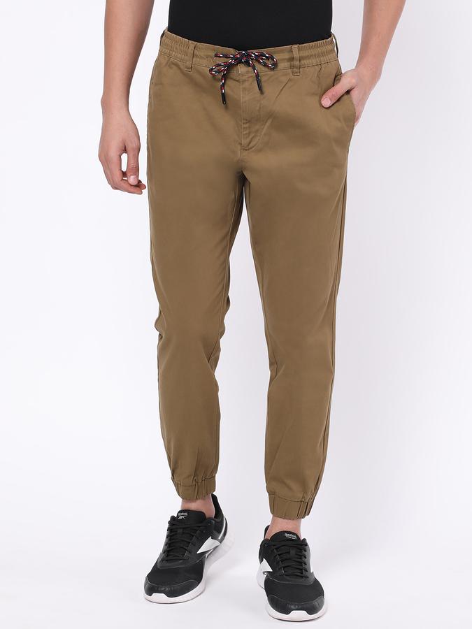 R&B Men Brown Trousers