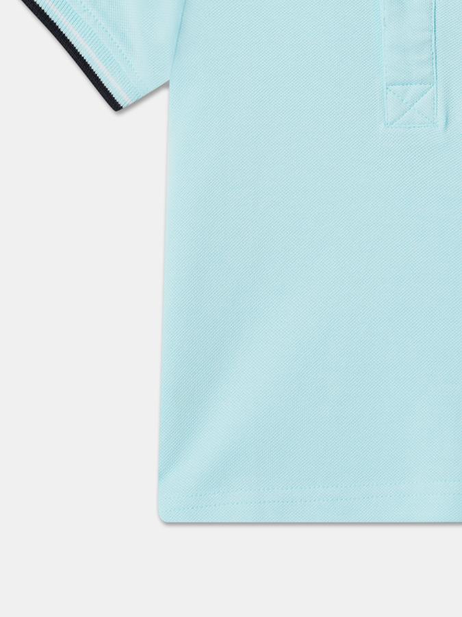 Boys Relaxed Fit Polo T-Shirt image number 3
