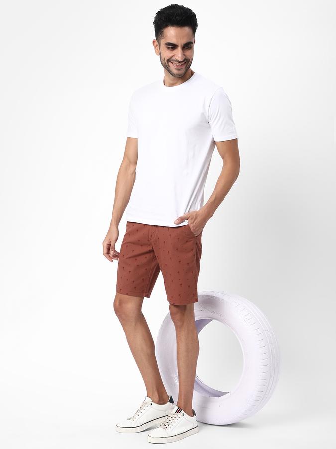 R&B Men Brown Shorts image number 1