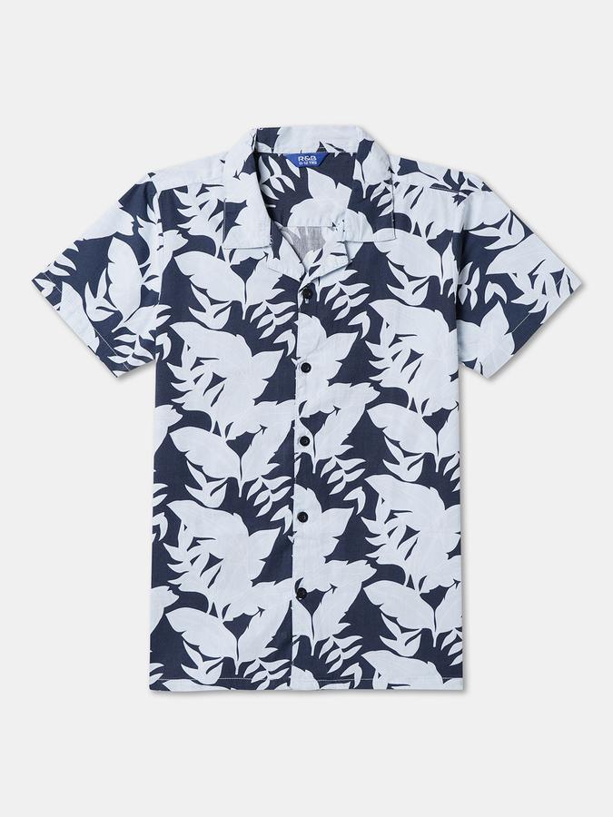 Boys Solid Casual Shirt