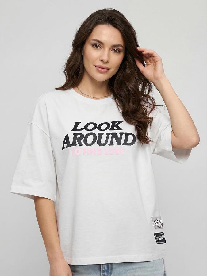 R&B Beige Solid Women Regular fit Top 