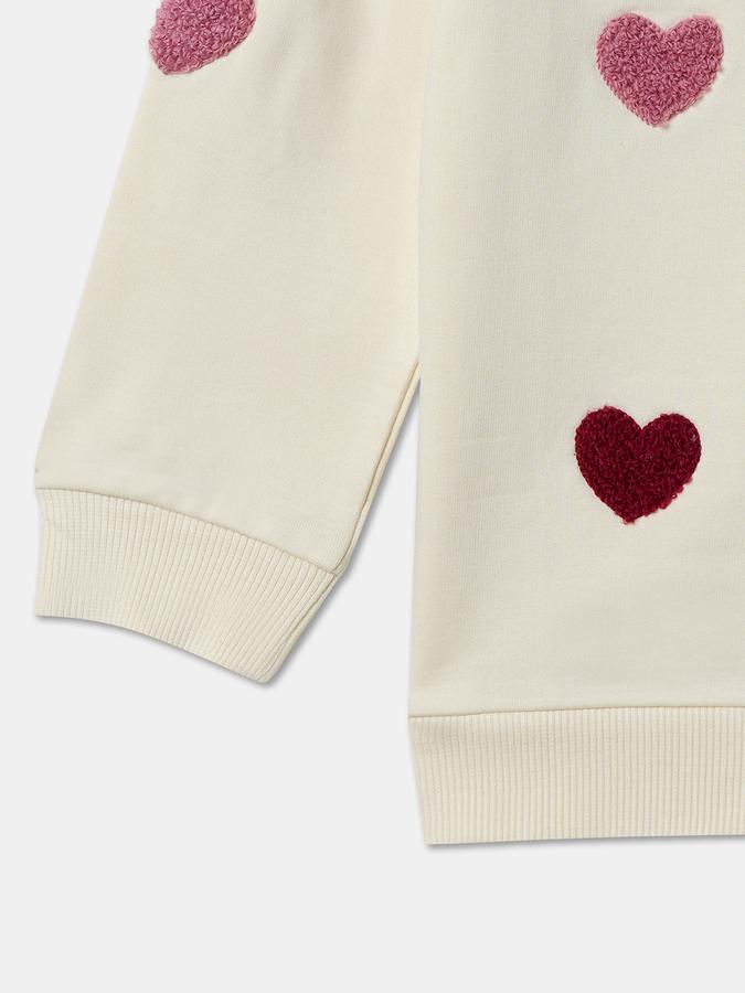 Full Sleeve Printed Baby Girls Sweatshirt image number 3