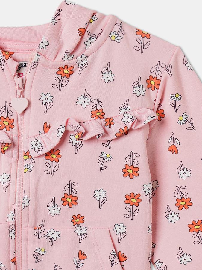 Full Sleeve Printed Baby Girls Sweatshirt image number 2