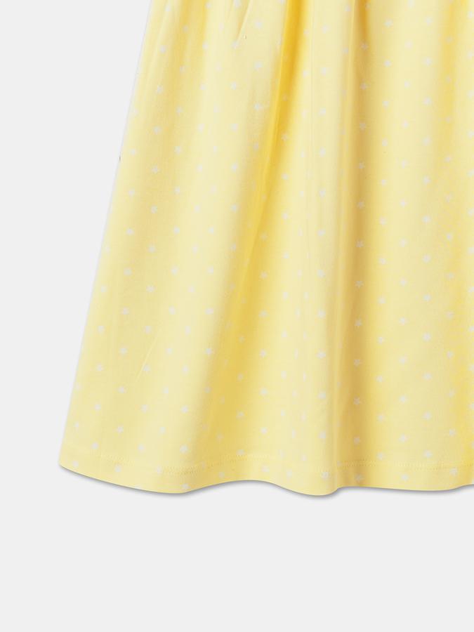 R&B Girl's Graphic Knit Dress image number 3