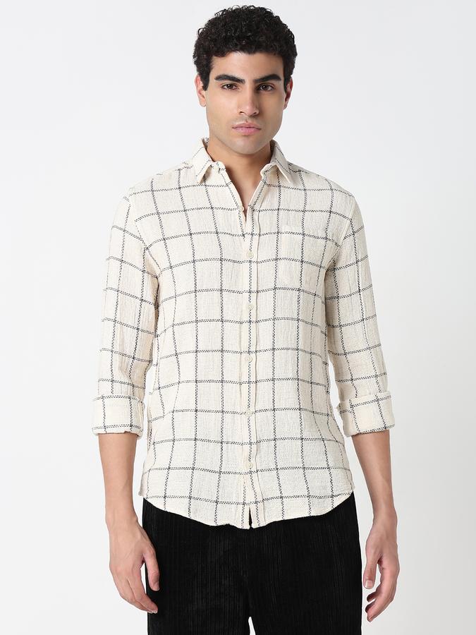 Men Checkered Casual Shirt image number 1