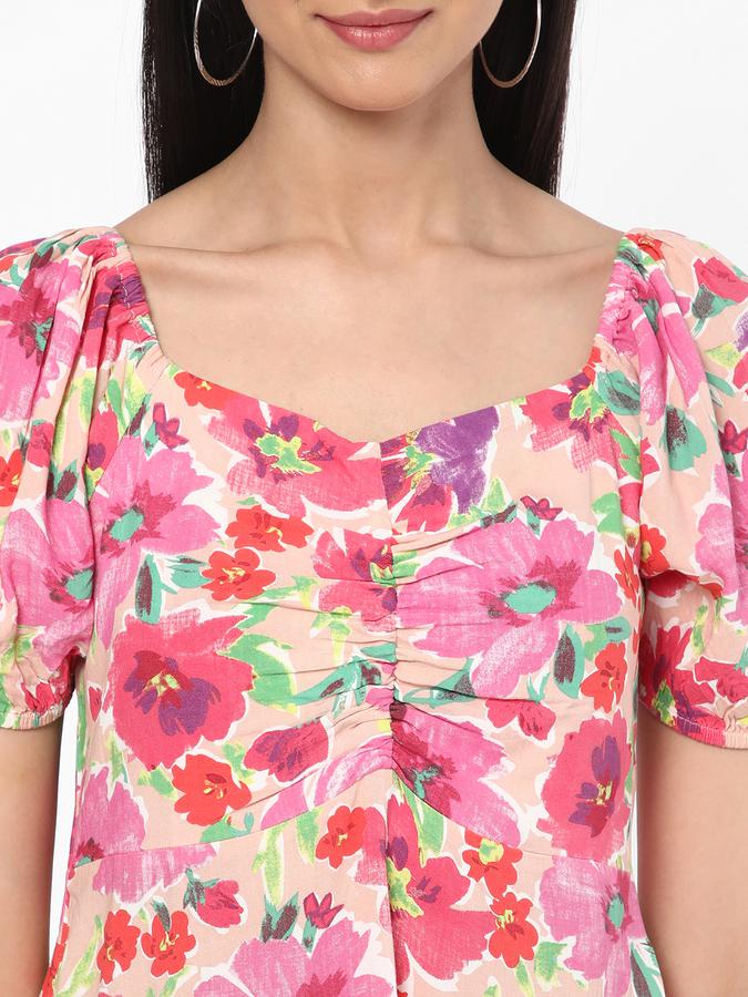 R&B Women Peach Dress data-index=