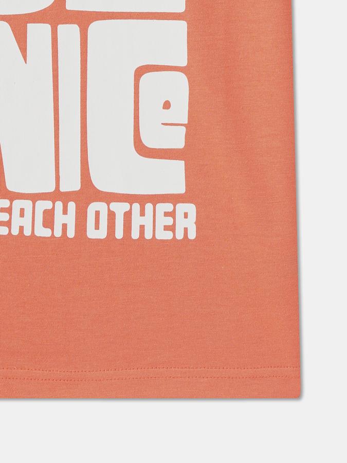 Boys Graphic Print Crew-Neck T-Shirt image number 3
