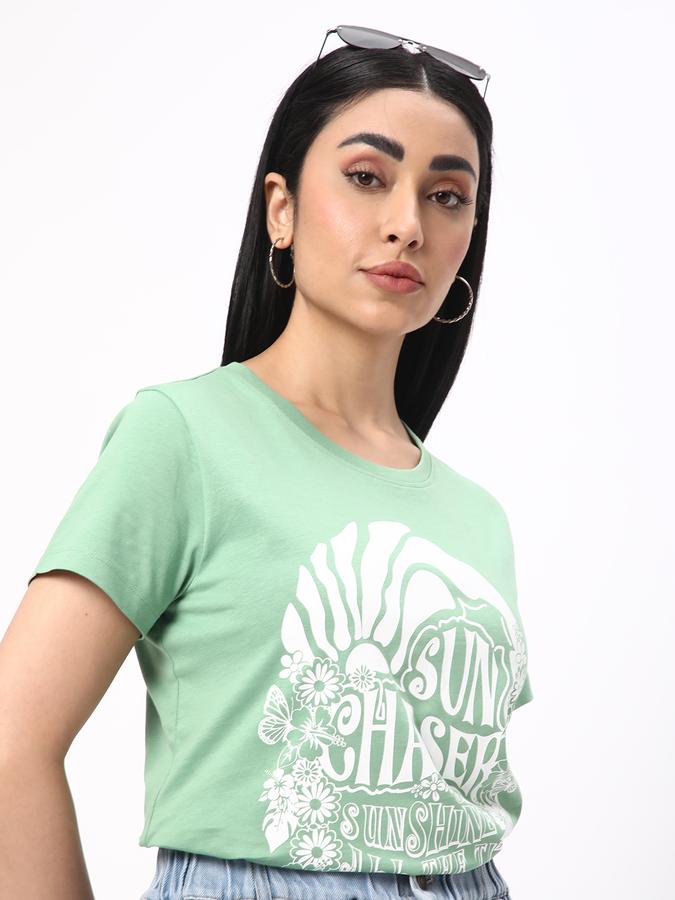 R&B Women Green TShirt