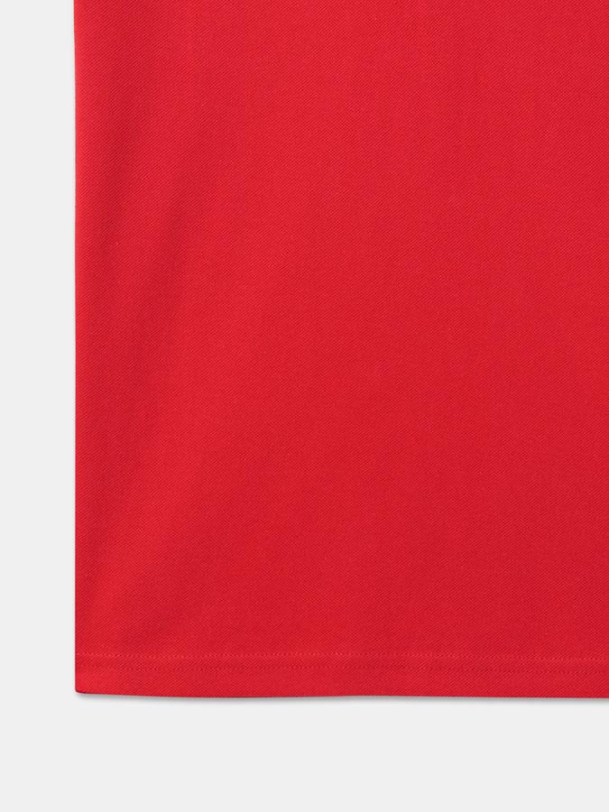Boys Typographic Print Relaxed Fit Polo T-Shirt image number 3