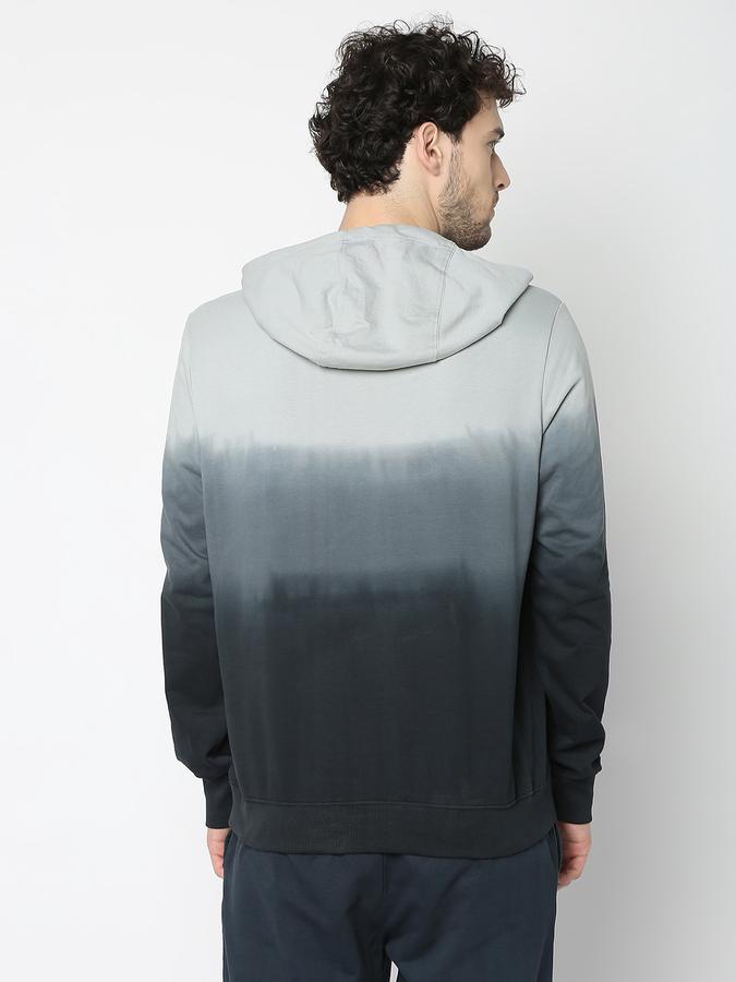 Men Ombre-Print Regular Fit Hoodie image number 3