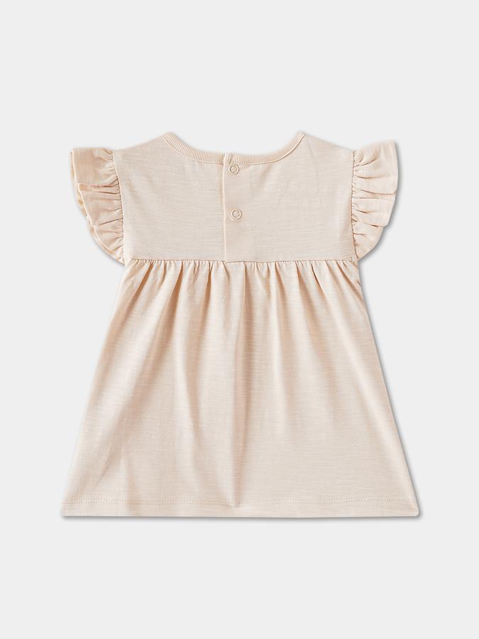 Baby Girls Solid Pure Cotton Regular T Shirt image number 1