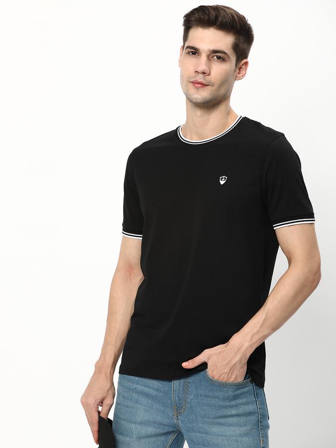 R&B Men Black T-shirt