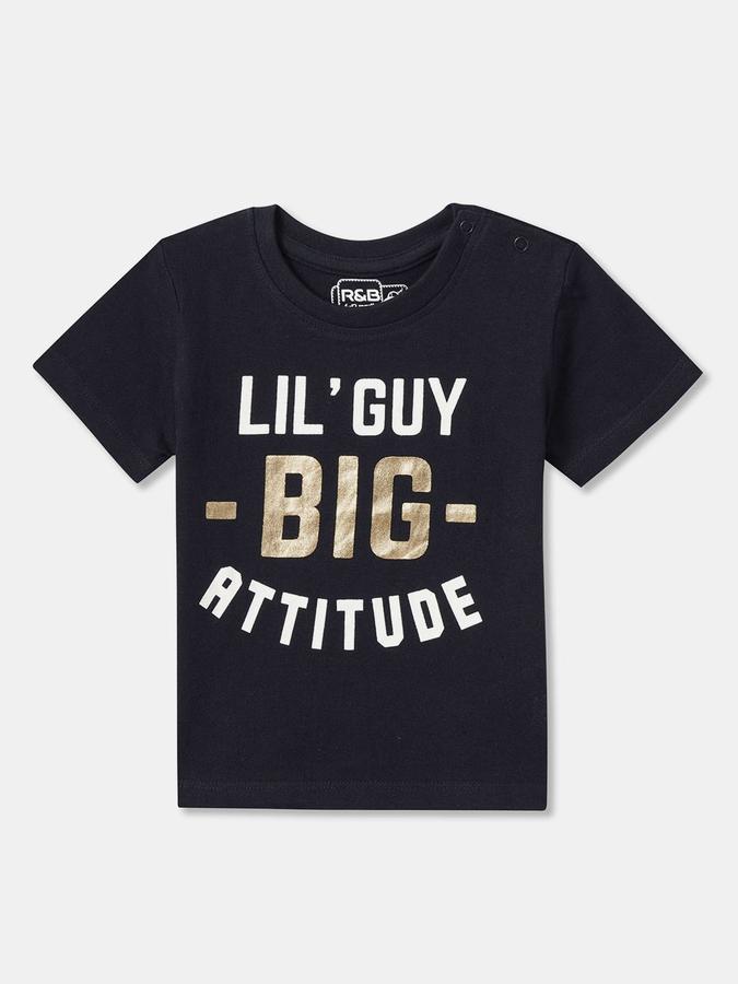 Baby Boys Printed Pure Cotton Regular T Shirt 