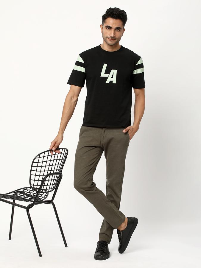 Men Slim Fit Trousers image number 1