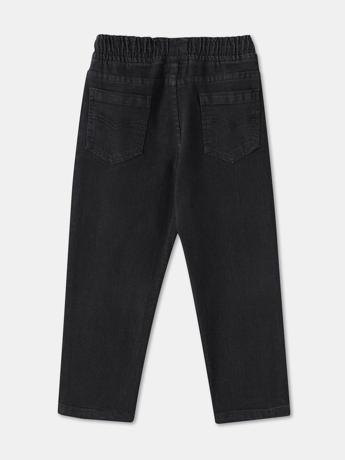 Boys Blend Relaxed Fit Mid Rise Solid Jeans