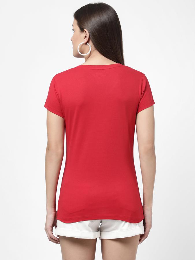 R&B Women's Basic Solid T-Shirt image number 2