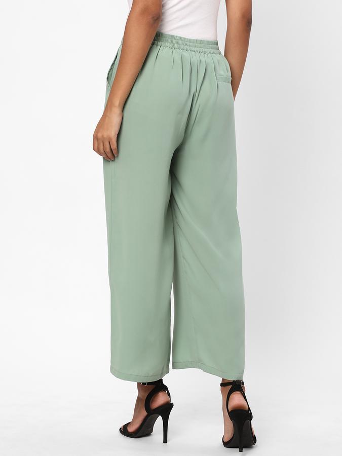 Women Mid-Rise Relaxed Fit Trousers image number 2