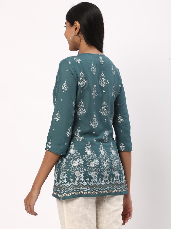 Women Floral Print Relaxed Fit Top image number 2