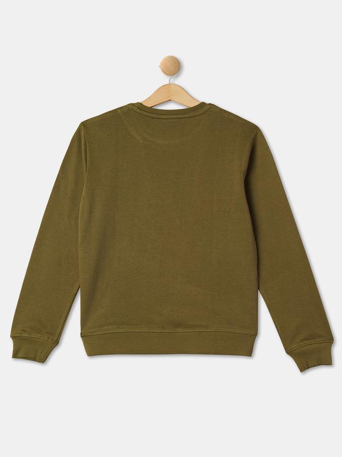 R&B Boys Olive Sweatshirts &amp;Hoodies image number 1