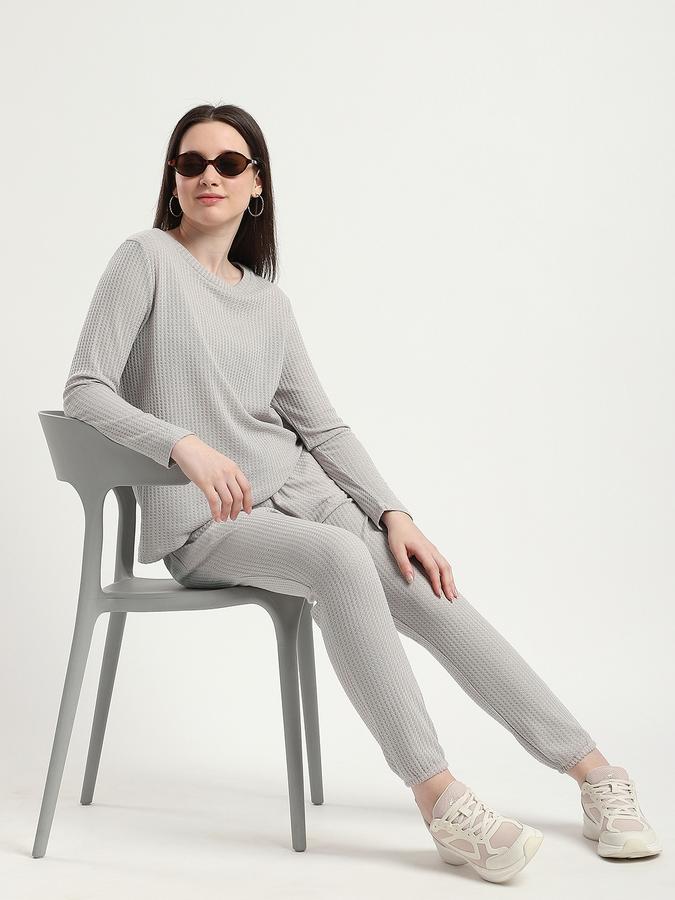 R&B Women Stone Textured Lounge Set