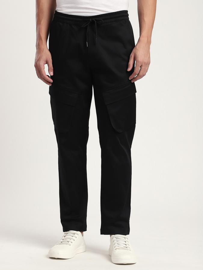 R&B Men's Black Trousers
