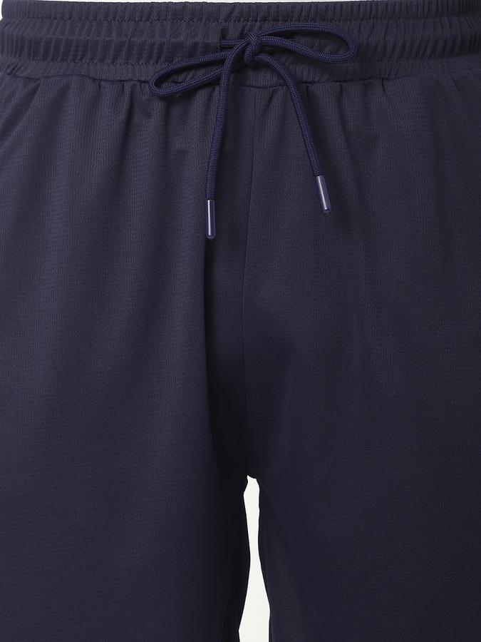 Boys Polyester Regular Fit Drawstring Waist Clean Hem Shorts