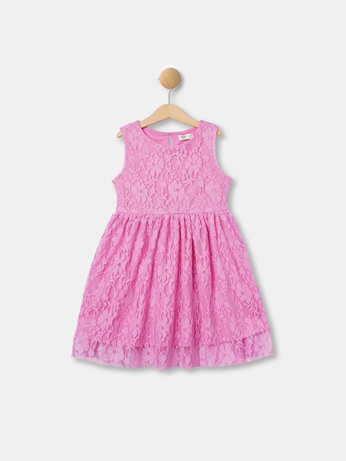 R&B Pink Girls Dresses image number 0