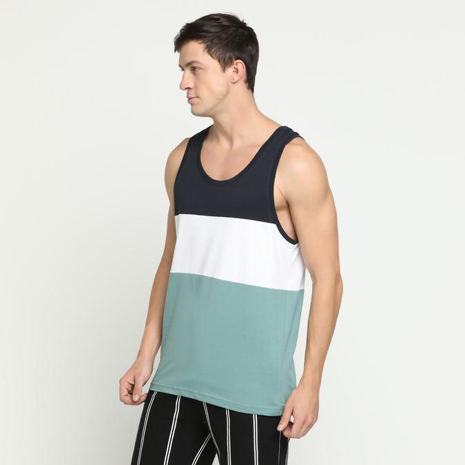 R&B Men's Sleeveless T-Shirt image number 2