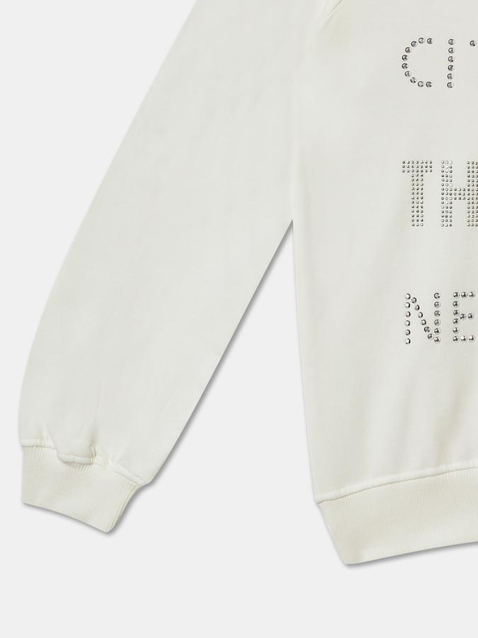 Full Sleeve Graphic Print Girls Sweatshirt image number 3