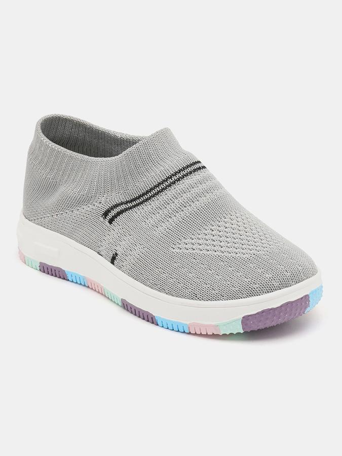 R&B Boys Grey Casual Shoes image number 2