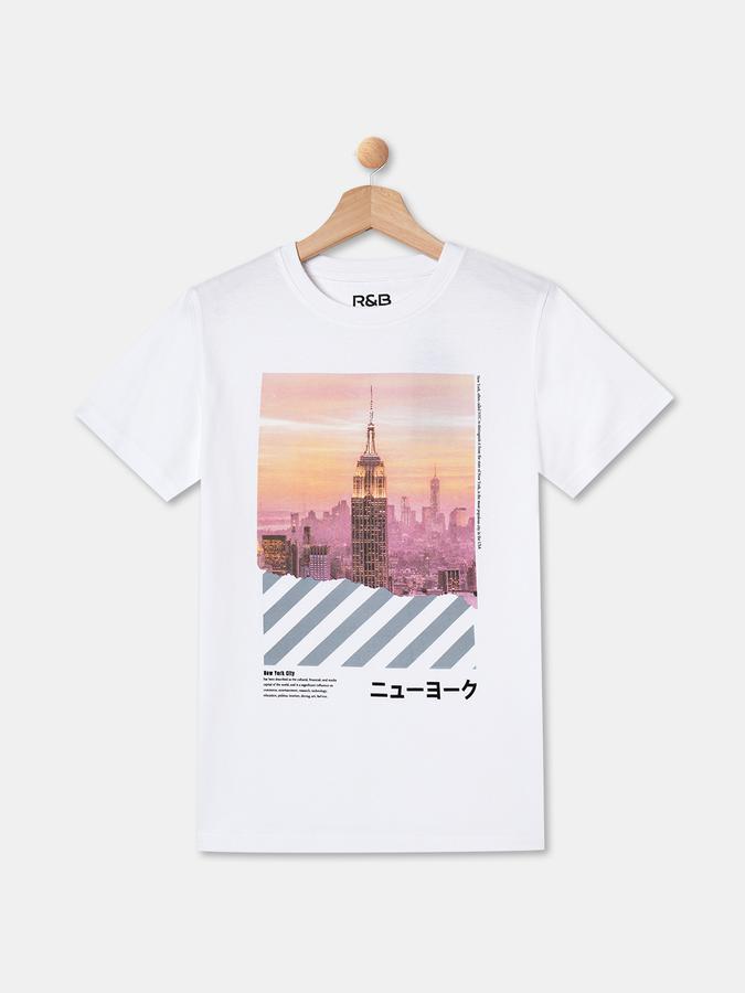 R&B Boys White T-Shirts image number 0