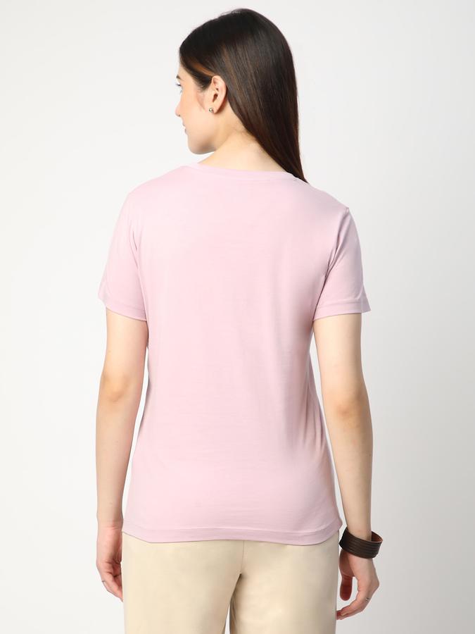 Graphic Print Women Round Neck T-Shirt image number 2
