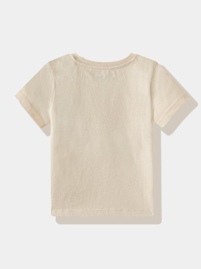 Boys Cotton Regular Fit Crew Neck Graphic T-shirt