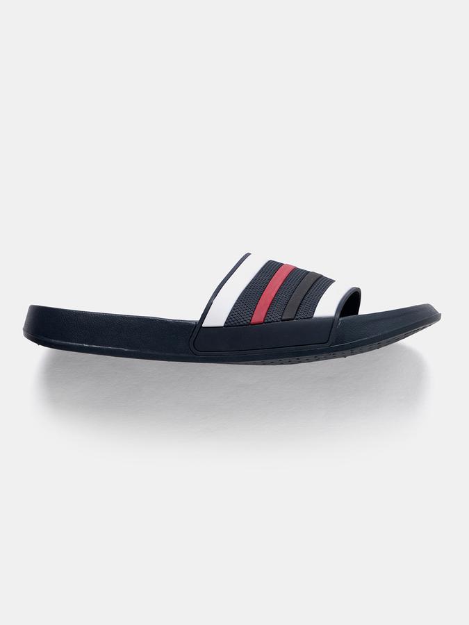 R&B Men Navy Blue Slides image number 1
