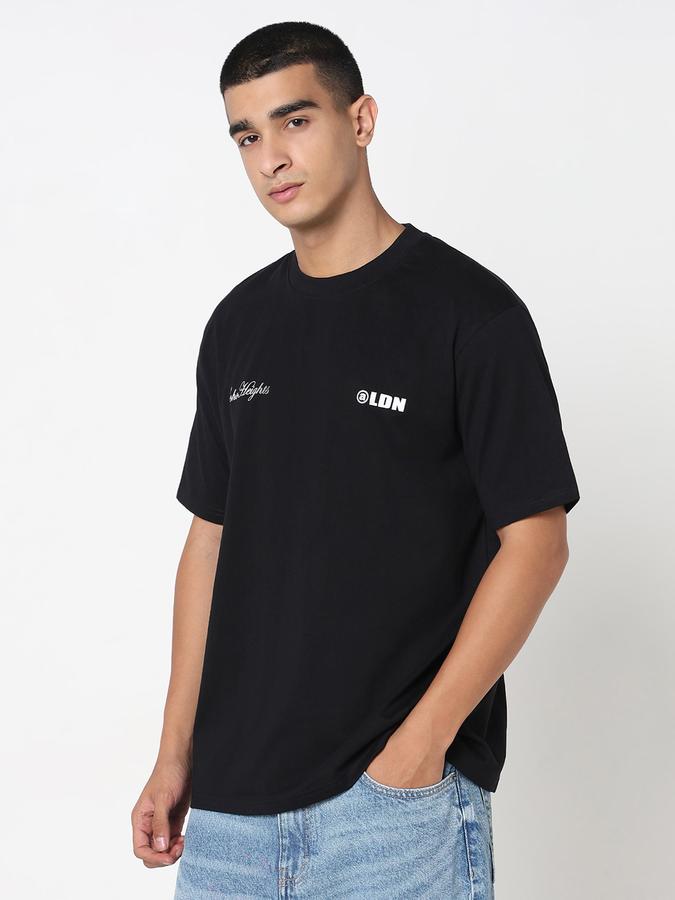 MENS Short Sleeves CREW NECK GRAPHIC TEES- RELAX FIT image number 2