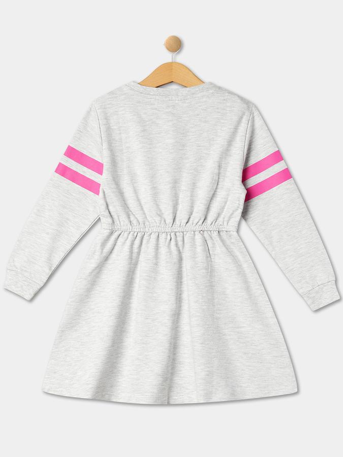 R&B Girl's Fit And Flare Knit Dress image number 1