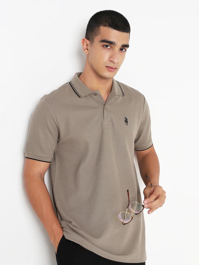 MENS TEXTURE POLO