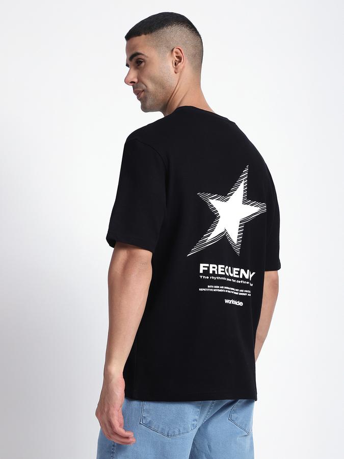 Men Cotton Regular Fit Crew Neck Graphic T-shirt