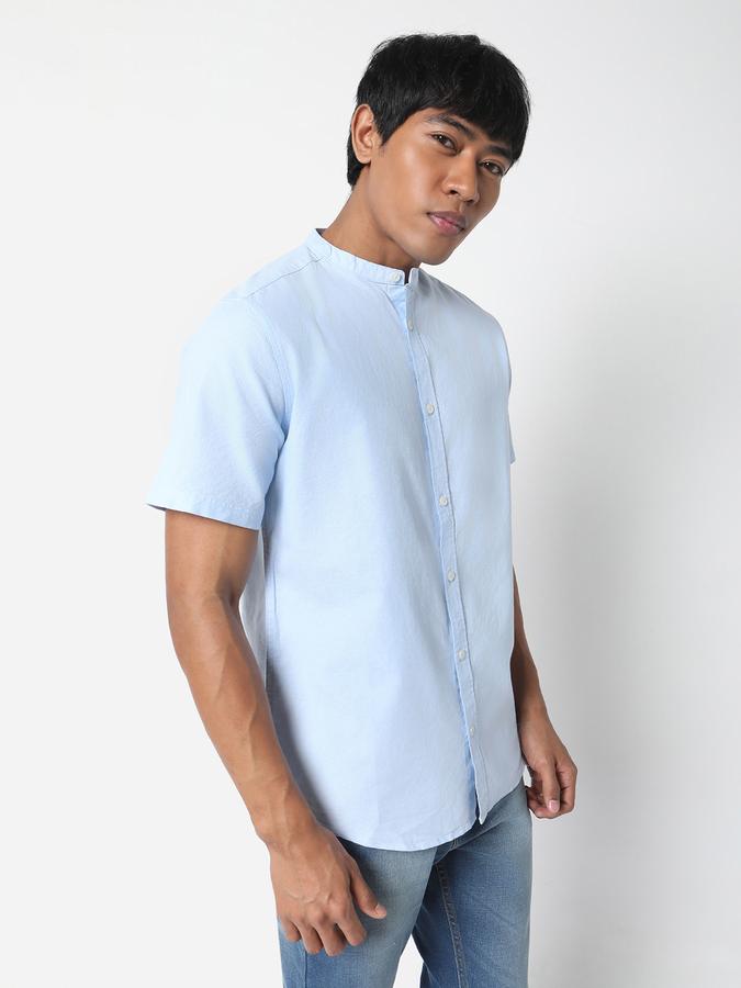 R&B Men's Solid Casual Shirt image number 2