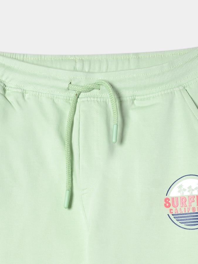 R&B Boys Green Track Pant & Joggers image number 3