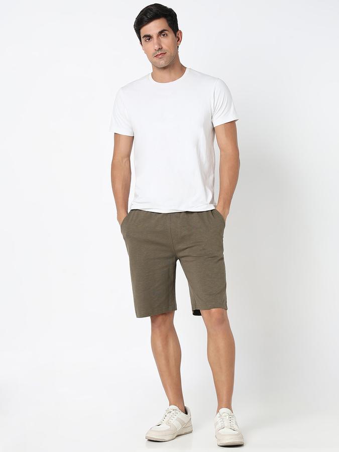 Solid Men Casual Shorts