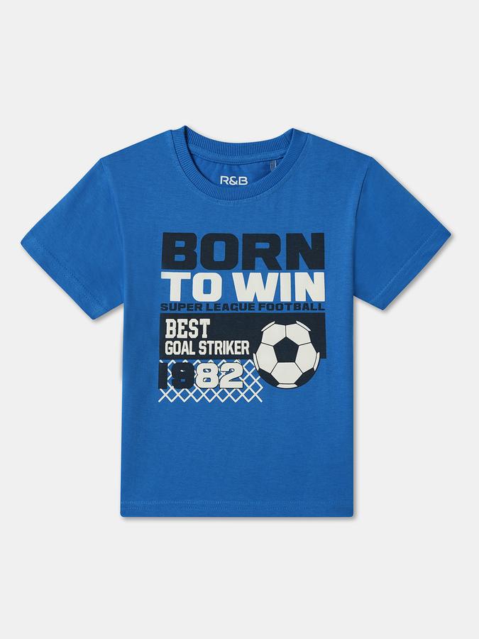 Boys Printed Pure Cotton Regular T Shirt image number 0