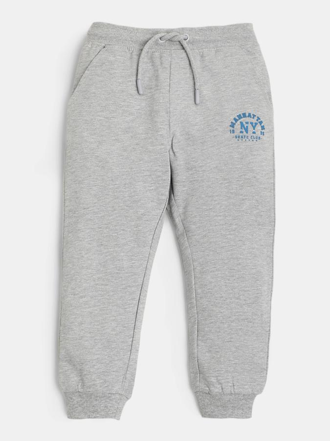 Flat-Front Jogger Pants with Elasticated Waist image number 0