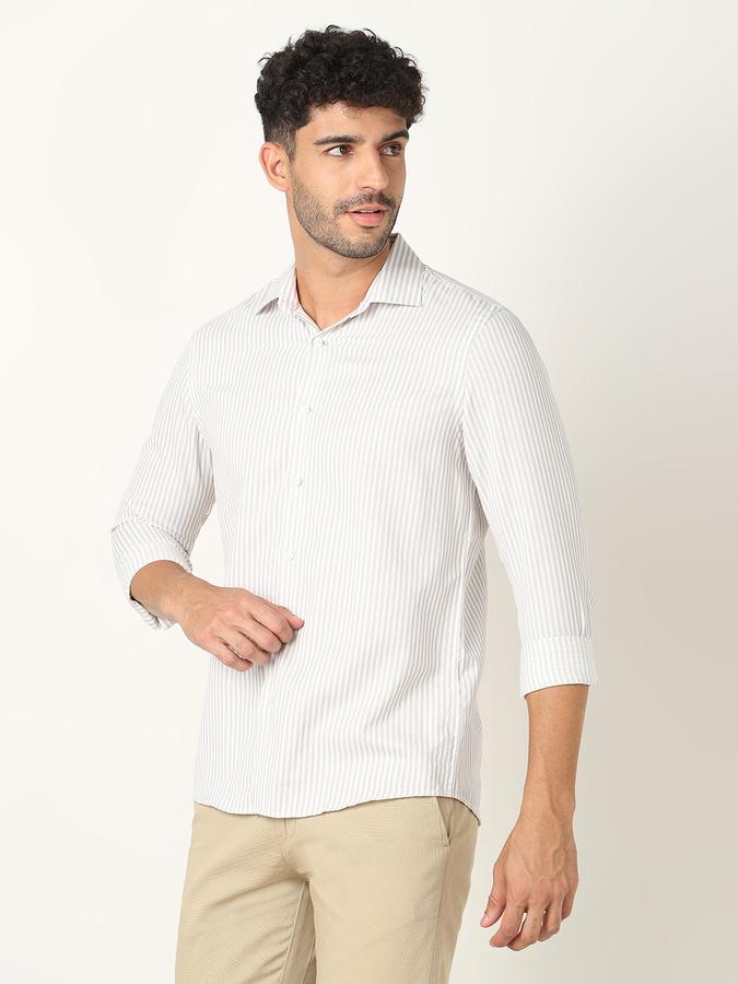 Men Striped Regular Fit Shirt image number 1